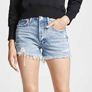 AGOLDE Parker Vintage Loose Fit Cutoff Shorts